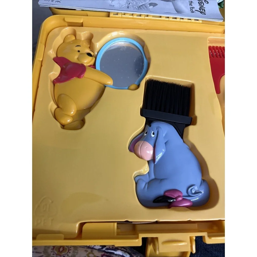 VTG Disney Winnie The Pooh Remington Kids Hair Clippers Haircut Kit‎ Accessories
